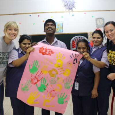 Volunteer with Disabled Children in India
