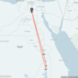 egypt express map