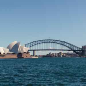Sydney Opera House and Harbour Bridge in Australia 