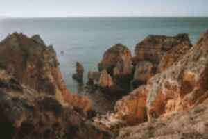 Rocks in the Algarve, Portugal