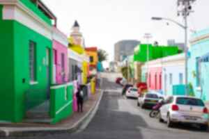 Bo-Kaap in Cape Town, South Africa 