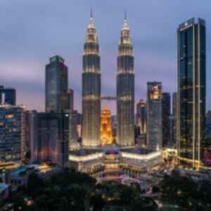 Landscape of Kuala Lumpur, Malaysia 