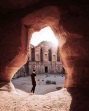 The lost city of Petra, Jordan