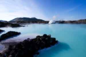Blue lagoon spa spring, Reykjavik, Iceland