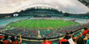 A football match at Allianz stadium in Australia