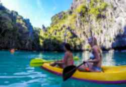 Kayaking in the Philippines