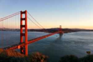 Golden gate bridge in San Franscisco, California, United States