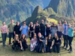 Group tour in Peru