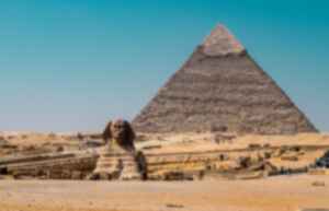 The Sphinx and the Pyramid's of Giza, Egypt
