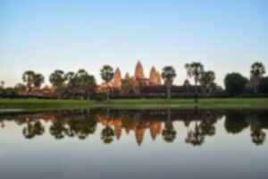 Landscape of Angkor Wat, Siem Reap, Cambodia 