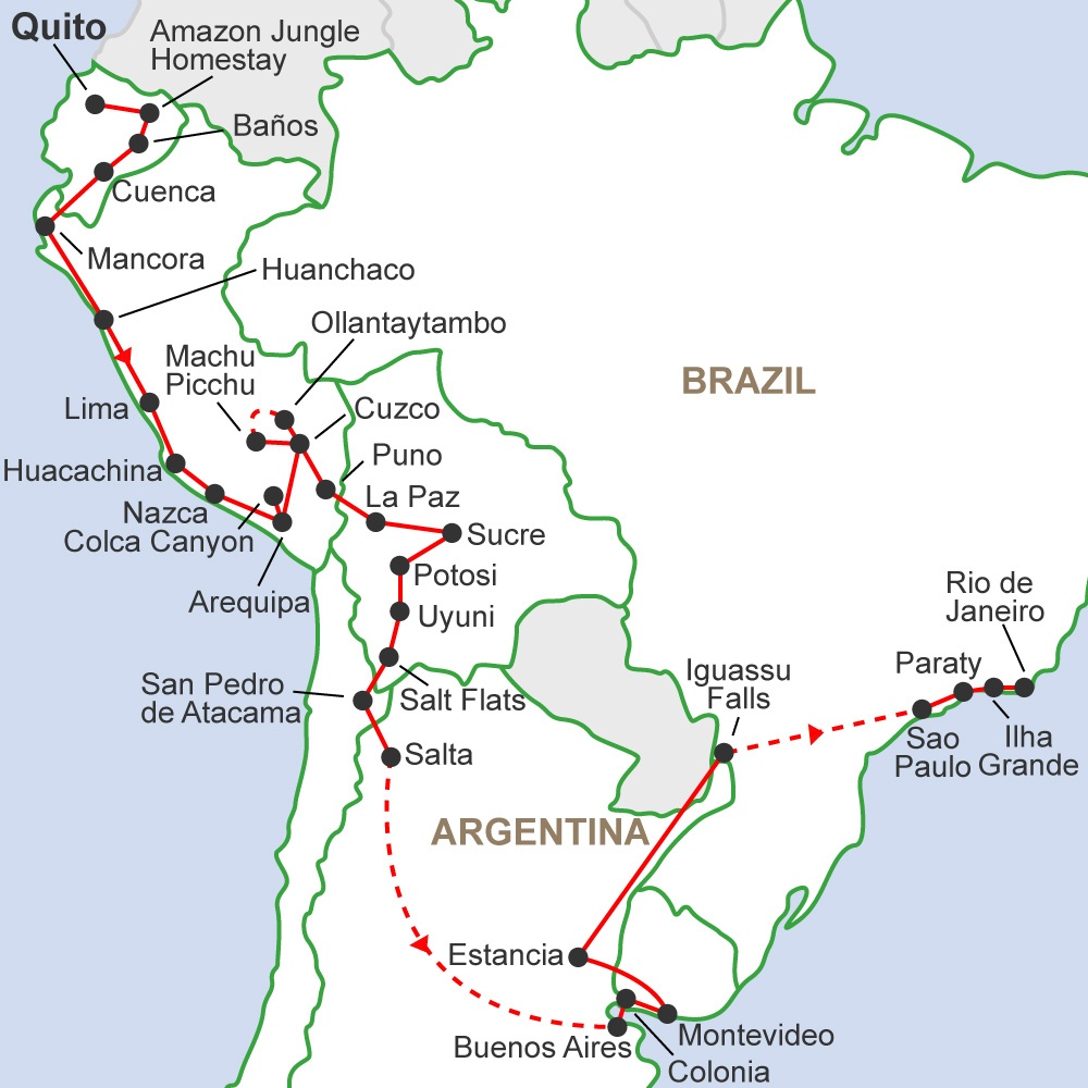 the great south american journey