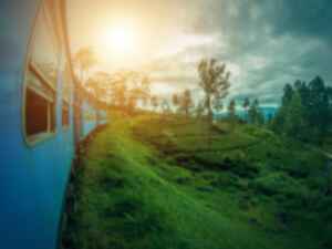 View from Ella train ride, Sri Lanka