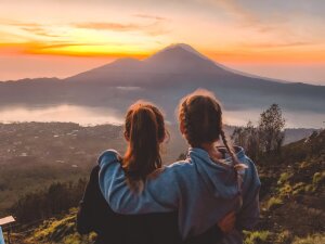 Volcano Sunrise in Bali